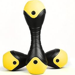 ARTINO Dumbbells (Boxed in Pair) (Choose of 2KG, 3KG, 4KG, 5KG) for Home Gym Exercise, Fitness and Weights for Women and Men Oval Dumbbells Set-image-24