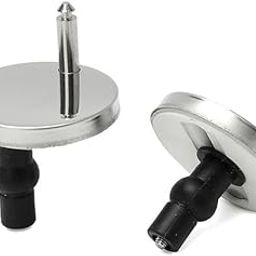 Soft Close Toilet Seat Hinges – Replacement Hydraulic Dampers for Slow Closing Toilet Seat Covers, Universal Fit (Set of 2) 55mm-image-16