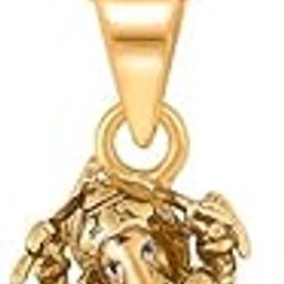 22 Karat (916) BSI Hallmarked Yellow Gold Ganesha Aura Religiouspendant For Women/Men GP41-image-86