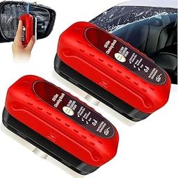 YUGANSHU Car Glass Oil Film Cleaning Brush Automotive Glass Cleaning Tool with Hydrophobic Coating Cleaner for Windshield, Improves Clarity and Visibility, Removing Oil Film, Dirt, Grime (Pack of 2)-image-91