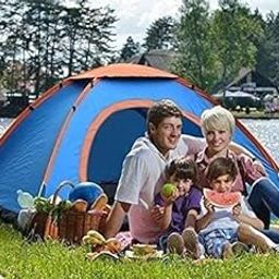 PIPBO Polyester Picnic Hiking Camping Portable Dome Tent with Bag…-image-1