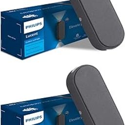 PHILIPS 7W 2-way decorative Wall Light | Lucent Outdoor Wall Light for Decoration | Colour : Warm White, Pack of 2-image-14