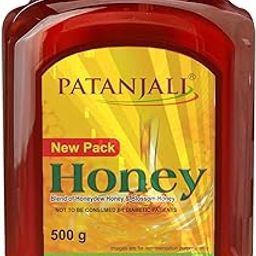 Patanjali Honey, Pure & Natural, No Sugar Added, Shahed - 500g-31