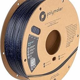 Polymaker Glitter PLA Filament 1.75mm, Galaxy Drak Blue, 1kg - Twinkling Filament, Dimensional Accuracy +/- 0.03mm (0.6mm Nozzle Required)-25