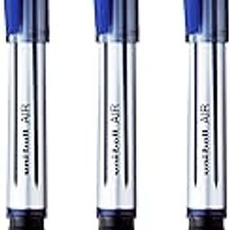 uni-ball Air UBA188L 0.7mm Roller Ball Pen | Blue Body, Blue Ink, Pack of 3-23