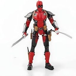 RVM Toys 18cm Dead Pool Action Figure with Accessories Movable Arm & Leg Joints Super Hero Ideal Collectible Gift Figurine for Dead Pool Fans-image-50