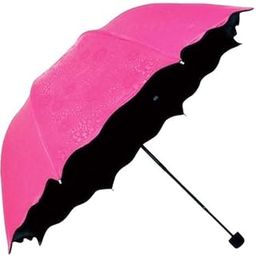 Light And Beautiful Travel Magic Umbrella, Water Contact Gets Pattern Automaticly, Strong, Cute Designs, Folding Umbrella for Rain for Girls, Women, Boys, Men for UV, Sun & Rain-35