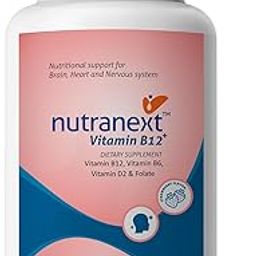 Nutranext® Vitamin B12 Supplement - A blend of Vitamin B12, B6, D2 & Folic Acid - 60 Chewable Tablets, Strawberry Flavour - Supports Energy, Nerve Health-image-43