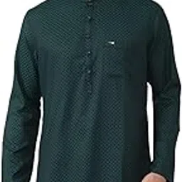 peter england Men's Polyester Regular Fit Regular Kurta-picture-12