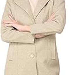Women's Beige Knee-Length Overcoat-image-1
