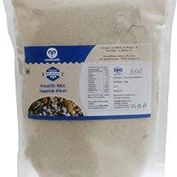 emHealth Health Mix, Sprouted Millets & Multigrain, 1kg Pack | No Artificial Color, No Preservative, 100% Vegetarian-image-79