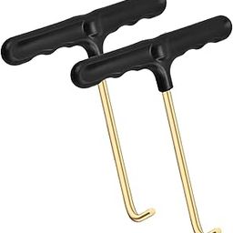 Yoblink 2 Pack Trampoline Spring Pull Tool T-Hook Installation Disassembling Puller-image-13