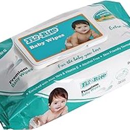FloRite Premium Baby Wipes (72 Pcs), Enriched with Aloe vera & Vitamin E, Skin Friendly Dermatologically Tested (Pack of 1).-image-14