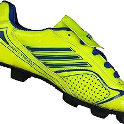 Fenta Professional Football Shoes for Men | PU-PVC Soccer Shoes with Two-Tone TPU Sole | Lightweight & Durable Cleats-picture-49