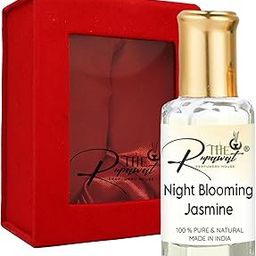 The Rupawat Perfumery House Night Blooming Jasmine Premium Attar Perfume for Men & Women | Non-Alcoholic Roll-On Long-Lasting Fragrance-0