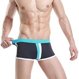 blue white, XL : Swimsuit 2016 Men's Beach Wear Waterproof Pants Swimwear Men Swim Pants For Boys Swim Trunks Swimsuit Bottoms 1520810-image-63