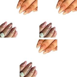 MAYCREATE® 12 Sheets Metallic Nail Art Stickers for Women 3D Self-Adhesive Decals Star Moon Nails Design Sticker DIY Decoration Accessories 36PCS-18