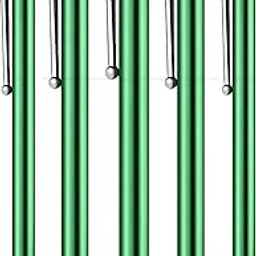 Universal Capacitive Stylus Pen Compatible with All Touch Screens Devices Mobile Phones Android Tablet iOS Windows Smartphones - Pack of 5 | Green-2