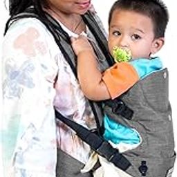 Mee Mee Cuddle Up Baby Carrier with Padded Waistbelt (Grey)-30
