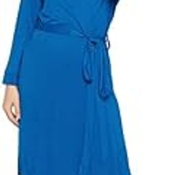 Clovia Women's Cotton Solid Robe (NS1476P08_Blue_3XL)-4