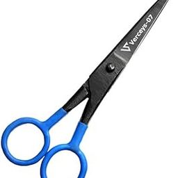 Verceys hm-07 Handmade Small Scissor For Barber Beard Mustaches Cutting Trim Scissors Shears 5 Inches-image-95