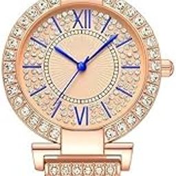 Watch Amazing Beuty Beast Quartz Movement Dial Wrist Specially for Teenager Girls & Women Diamond Dial-image-83