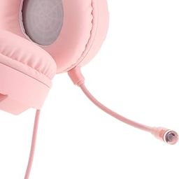 Over Ear Gaming Headset Headphones for Gamer Double 3.5Mm Interface Pink-22