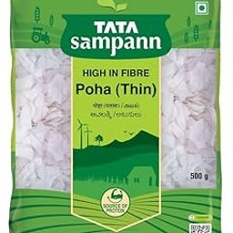 Tata Sampann White Thin Poha, 500g-31