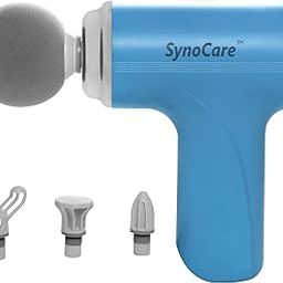 Synocare Gun Massager for Full Body Pain Relief, Deep Tissue Percussion Body Massager Gun with 4 Massage Heads, Lightweight with Non-Slip Handle For Full Body - Multi color-image-45