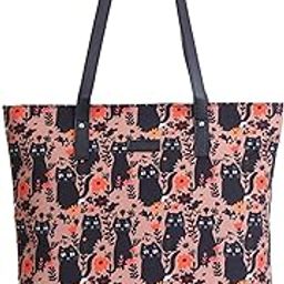 Stylish Canvas Printed Tote Bag for Women | Durable & Spacious Shoulder Bag | Ideal for Office, Shopping & Daily Use-image-95