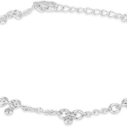 Whimsy Chains Silver Anklet-52