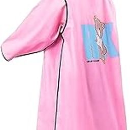 BNF Women Raincoat Rainwear Portable Full Rainproof Reusable Rain Coat Pink 3XL | Sporting Goods | Outdoor Sports | Camping & Hiking | Clothing | Other Camping, Hiking Clothing-picture-5