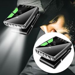 USB Rechargeable Head Torch, Waterproof Sensor Headlamp,LED Headlamp Headlight Perfect, for Running, Fishing, Hiking, Walking, Camping, Reading,Kids and Other Outdoors-21