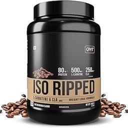 QNT ISO Ripped Whey Protein Isolate Powder | With L-Carnitine & CLA | 32g Pure Whey Isolate per Serving | Supports Lean Muscle Growth & Weight Loss | Cafe Bevarabia Flavor, 1 Kg-8
