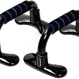 SPORTO FITNESS S-45 Push Up Bars Strength Training - Workout Stands With Ergonomic Push-up Bracket Board with Non-Slip Sturdy Structure Portable for Home Fitness Training, Push Up Stands Handle for Floor Workouts-image-25