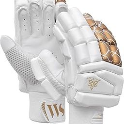 WHITEDOT SPORTS Leather Versed Levlon Crickt Batting Gloves (Mens/Adult/Large, Right cricket)-image-27