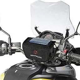TRAVALATE Polyester Pouch-Bag For Bikes Mobilemate | Bike Mobile Holder| New 3-In-1 Design | Black-image-26