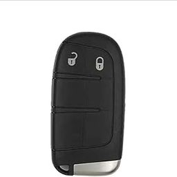 Flygear Car Key Replacement Key Shell for Jeep with Compass 2 Buttons Smart Key Remote Shell Replacement Cover only-image-49