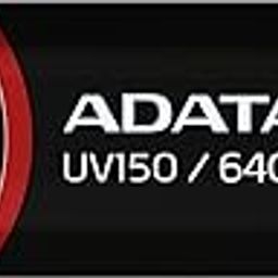 ADATA UV150 64GB USB 3.0 Snap-on Cap Flash Drive, Upto 100 MB/s R- Black (AUV150-64G-RBK)-15