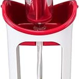 Puree Squeezer, Baby Food Maker Baby Food Processor Harmless Silicone Portable for Home for Kitchen for Restaurant(red)-image-22