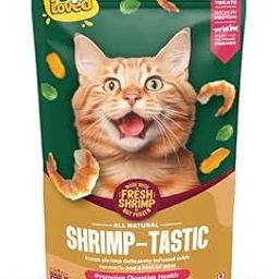 Fur Loved All Natural Fish Jerky Cat Treats Combo |2-in-1 Pack (70g Total) | Shrimptastic & Mahi-Licious | High Protein, Omega-3 Rich, Grain-Free Seafood Snacks for Cats-image-54