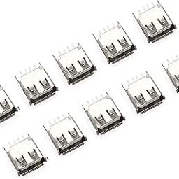 Electronic Spices Electronicspices Usb Connector A Type Female Straight -Pack Of 10-22