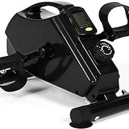 Physio Store Mini Magnetic Exercise Cycle Mini Bike Seated Pedal Exerciser 8 Resistance Levels Silent Smooth Magnetic Resistance-7