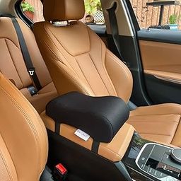 Rise & Shine Memory Foam Car Armrest Cushion for Extra Support - Universal Fit - Stylish Car Interior Accessory-32