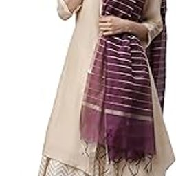 Rayon Women Dupatta 23Aua80042-704620-Purple-Fs, Free Size-image-23