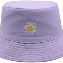 Purple Reversible Bucket Hats UV Protection Wide Brim Summer Cap for Girls Hat UV Protection Breathable Casual Beach Hat, Sun Protection Cap for Women-image-34