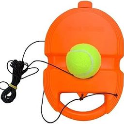 Goyal's 2-in-1 Tennis & Cricket Rebound Trainer Set – Self-Practice Training Equipment with Elastic Ball and Weighted Base – Solo Practice Gear for Kids & Adults (Multicolour)-image-45