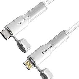 Sounce Cable End Protector for Type-C to Type-C Apple Lightning Cable – Waterproof and Dustproof Silicone Cap, Anti-Bend Cable Saver and Organizer, Only for Apple C to C Charging Cables, White-image-72