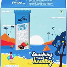 RiteBite Max Protein Fruit and Seeds Bar (Pack of 12)-image-52