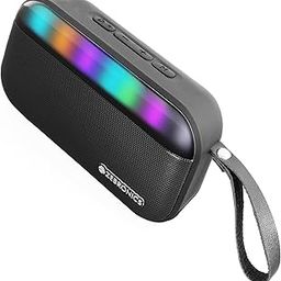 ZEBRONICS County 7 Portable Bluetooth Speaker, 8 Watts, Upto 15 Hours Playback, Passive Radiator, BTv5.3 | mSD | TWS | USB, RGB LED, Call Function, Carry Loop (Black)-image-55